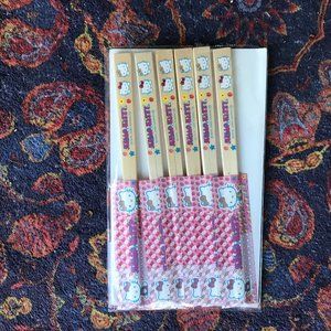 Bundle Sale! Hello Kitty Chopsticks 6-pack NWOT
